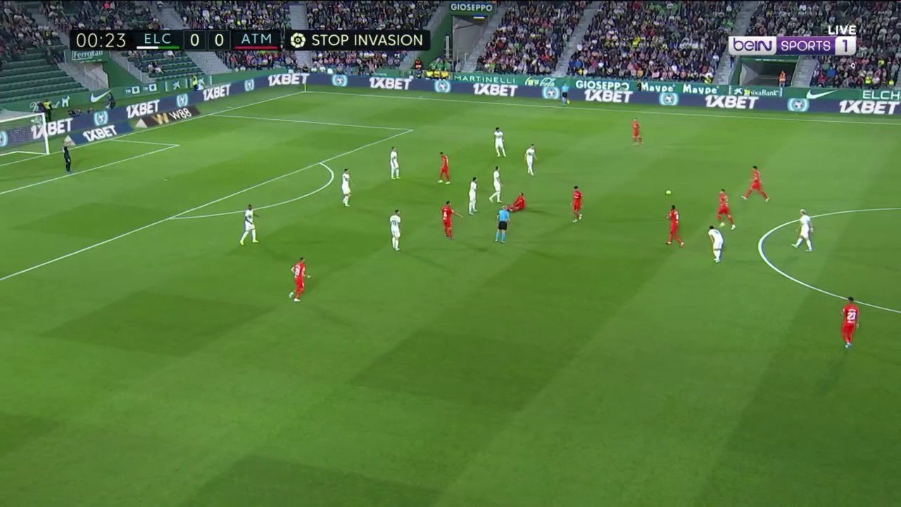Eche v Atletico Madrid