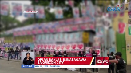 Oplan Baklas, isinasagawa sa Quezon City | UB