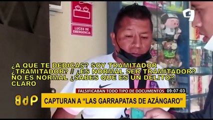 Las "Garrapatas de Azángaro" se reinventan: clan familiar falsificaba todo tipo de documentos