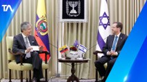 Guillermo Lasso se reunió con el presidente de Israel
