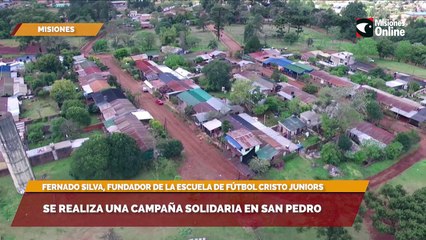 Se realiza una campaña solidaria en San Pedro