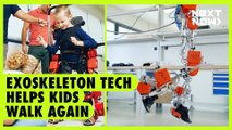 Exoskeleton tech helps kids walk again | NEXT NOW