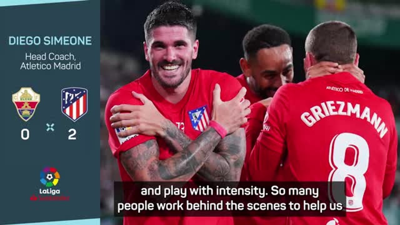 Simeone relieved to guide Atleti back to Champions League