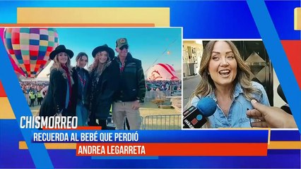 Andrea Legarreta así recuerda al bebé que perdió