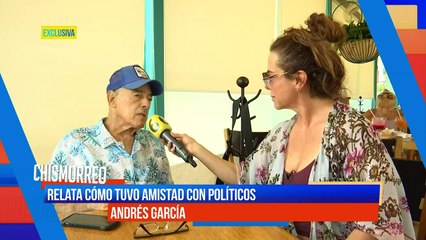 Andrés García recuerda a sus amigos 'influyentes'