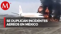 Se reportaron 20 siniestros aéreos en México en los últimos 3 años