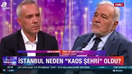 İlber Ortaylı A Haber'de: Türkiye'nin mülteciye ihtiyacı var