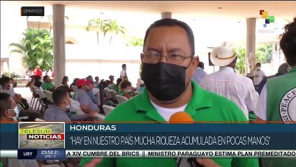 Download Video: Campesinos demandan a Gobierno hondureño legalización de tierras para garantizar su soberanía