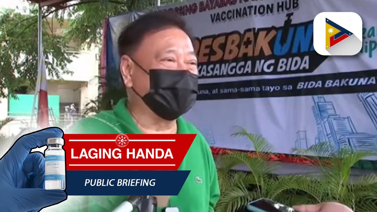 Bakunahan kontra COVID-19 sa Bislig, Surigao del Sur, isinasagawa