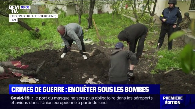 Crimes de guerre: les enquêtes se mènent sous les bombes en Ukraine