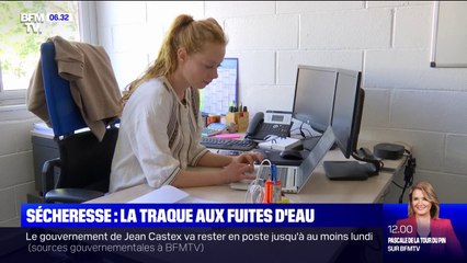 Sécheresse: pour lutter contre le gaspillage d'eau potable, ces professionnels traquent les fuites