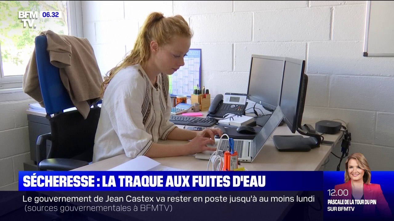 Sécheresse: pour lutter contre le gaspillage d'eau potable, ces professionnels traquent les fuites