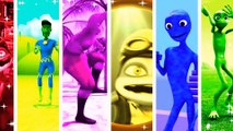 Patila VS Dame tu Cosita VS Alien Green VS Bad Santa VS Crazy Frog VS Me Kemaste Color dance