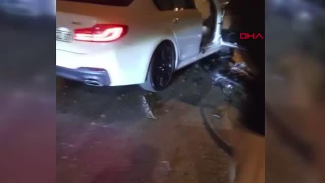 İSTANBUL-BEŞİKTAŞ'TA 7 ARAÇ ZİNCİRLEME KAZAYA KARIŞTI; KAZAYA NEDEN OLAN SÜRÜCÜ KAÇTI