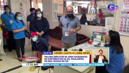 Walong employer na hindi nagbabayad ng kontribusyon sa SSS, Kinalampag ng mga tauhan ng SSS | BT
