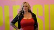 Stormy Daniels attends the red carpet premiere of "Pleasure" in Los Angeles