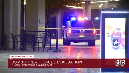 Evacuations underway in downtown Phoenix as police investigate bomb threat