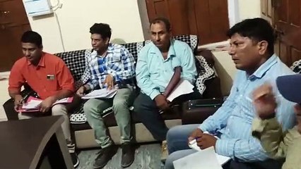 पेयजल किल्लत को लेकर विधायक ने ली अधिकारियों की मीटिंग