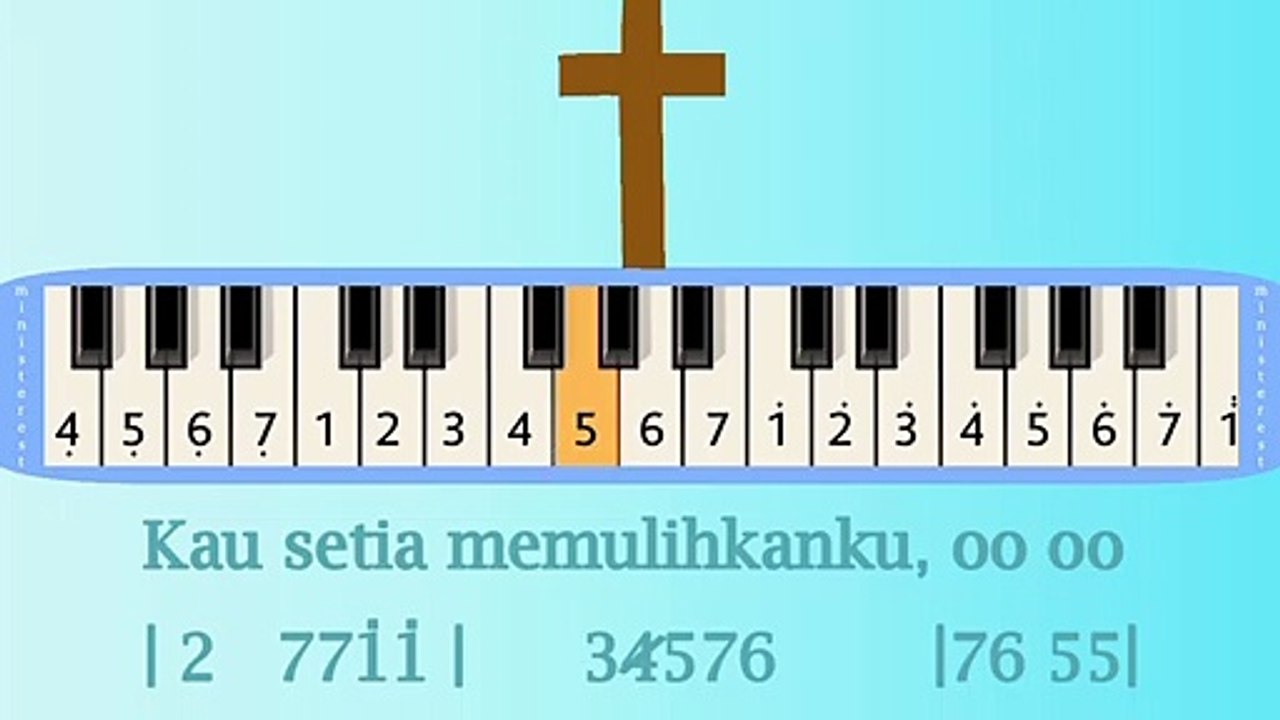 LEBIH DARI KATA: PIANIKA ❲MELODICA❳ TUTORIAL | LAGU ROHANI