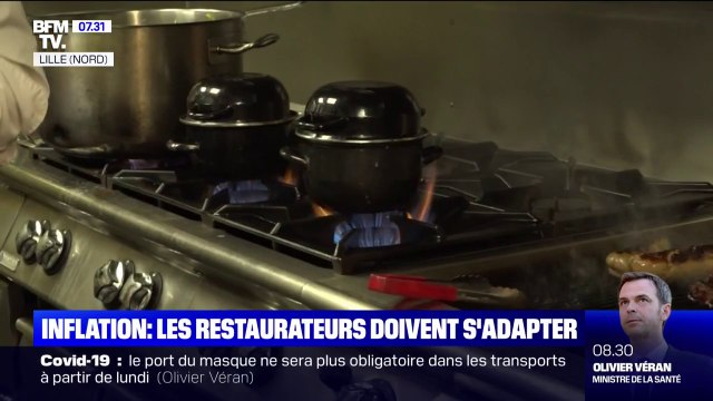 Face à la hausse des prix, les restaurateurs sont contraints de s'adapter