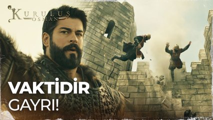 Kaleye ilk gülleyi Osman Bey atıyor! - Kuruluş Osman 93. Bölüm