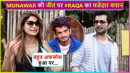 Shamita Shetty & Raqesh Bapat Most Amazing Reaction On Munawar Winning Lock Upp Trophy