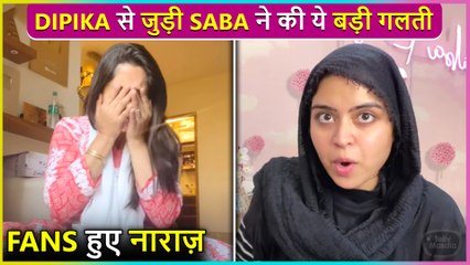 Did Saba Ignored Bhabhi Dipika In Family Photo? Fans Get Upset