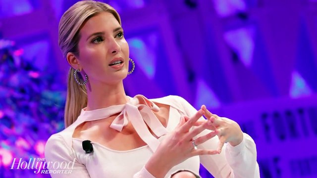 Ivanka Trump’s Leg Groped by Andy Dick in Old 'Jimmy Kimmel' Video _ THR News