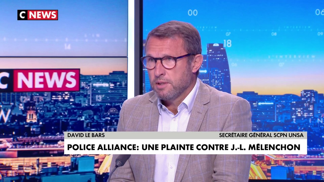 David Le Bars : «Il y en a marre d’entendre Jean-Luc Mélenchon et ses acolytes salir la police, on a été traité de barbares, ça suffit, il doit s’expliquer devant la justice»