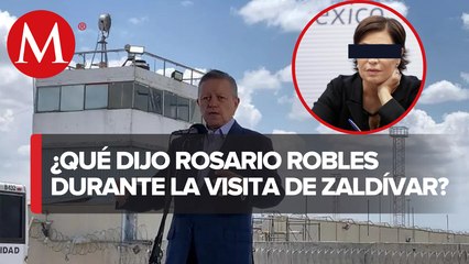 Llanto, música y regalos: así fue la 'histórica' visita de Zaldívar a Santa Martha Acatitla