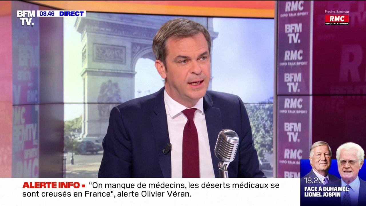 Olivier Véran: "Ce qui me donne espoir, c'est que la profession la plus demandée sur Parcoursup dans notre pays, c'est la profession d'infirmière"