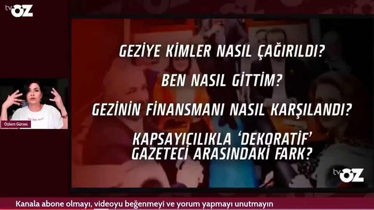 Özlem Gürses aktardı: İmamoğlu, “Gezinin bütün finansmanı da büyükşehir belediyesi bütçesinden karşılanıyor” demiş