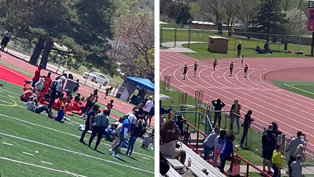 Une fillette perd sa chaussure au départ d'un 200 mètres et fait une remontée spectaculaire