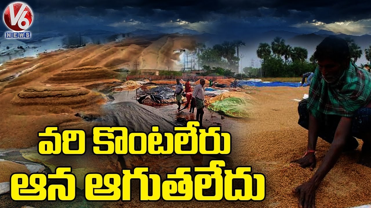 Unseasonal Rains Creates Tension In Paddy Farmers Heart, Seeking For Support Price _ V6 News