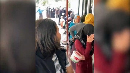 Suriyeli kadınları kameraya çeken şahıs gözaltına alındı!