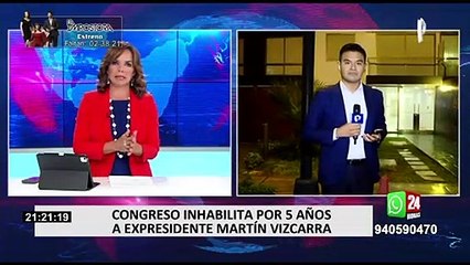 Martín Vizcarra: Congreso lo inhabilita por cinco años más por caso Obrainsa