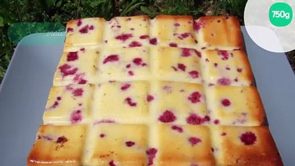 Fondant framboise chocolat blanc