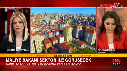 Bakan Nebati konut sektörü temsilcileriyle bir araya gelecek