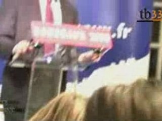 Alain juppé maire  au service de Bordeaux pour 6 ans