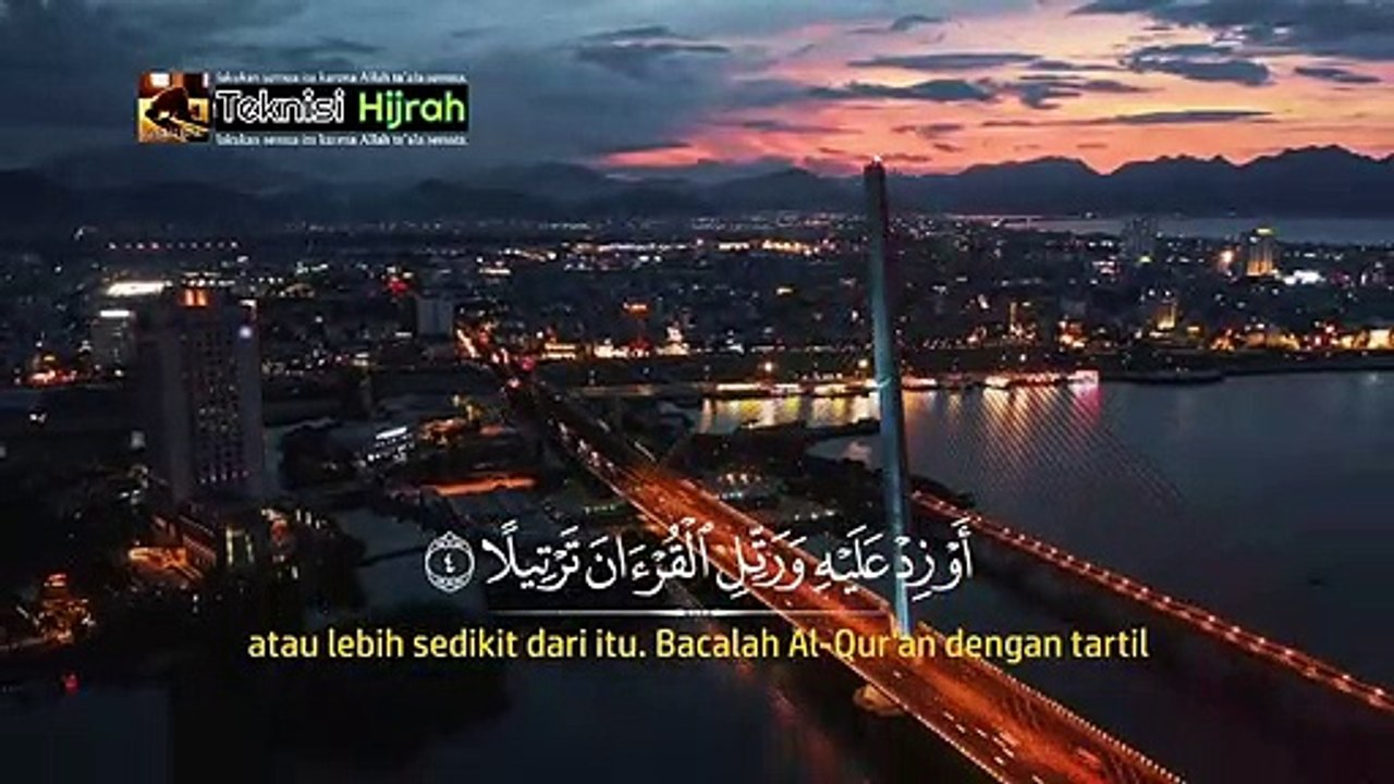 Surah Al-Muzammil | Hani Ar-Rifa'i | Teknisi Hijrah