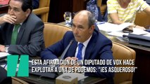 Esta afirmación de un diputado de Vox hace explotar a una de Podemos: 