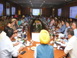 ਨਸ਼ਿਆਂ ਦੇ ਮੁੱਦੇ 'ਤੇ CM Punjab ਦੀ Police ਅਫ਼ਸਰਾਂ ਨਾਲ ਮੀਟਿੰਗ ਸਮਾਪਾਤ  @ABP Sanjha ​