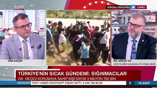 Göç İdaresi Başkanlığı Genel Müdürü Ok: Geçici korumaya sahip kişilerin çalışma izni var, gençlerimiz tarafından tercih edilmeyen işlerde çalışıyorlar