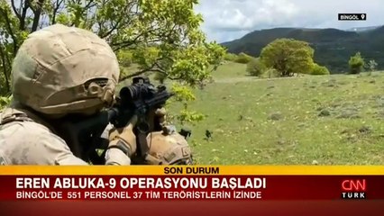 Bingöl'de Eren Abluka-9 Operasyonu başlatıldı