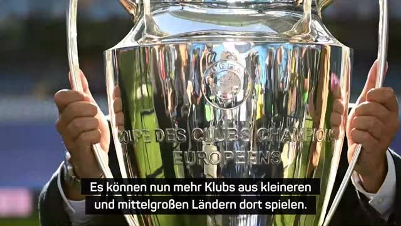 Ceferin: Großteil der Fans begrüßt CL-Reform