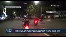 Polisi Terlibar Kejar-Kejaran Dengan Pelaku Balap Liar