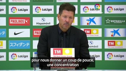 36e j. - Simeone savoure la qualification de l'Atlético en Ligue des champions