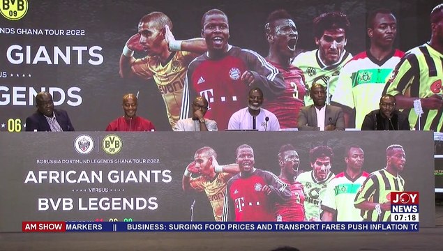 Former players of Dortmund to play selected African players in Accra on June 11- AM Sports (12-5-22)