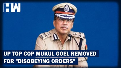 Headlines: "UP Top Cop Removed, Reason Disobeying Orders": State Govt
