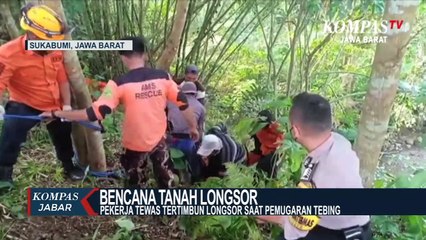 Tukang Kebun Tewas Tertimbun Longsor